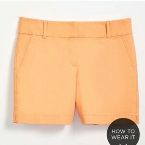 NEW! Womens LOFT Riviera Shorts Size 4 Orange